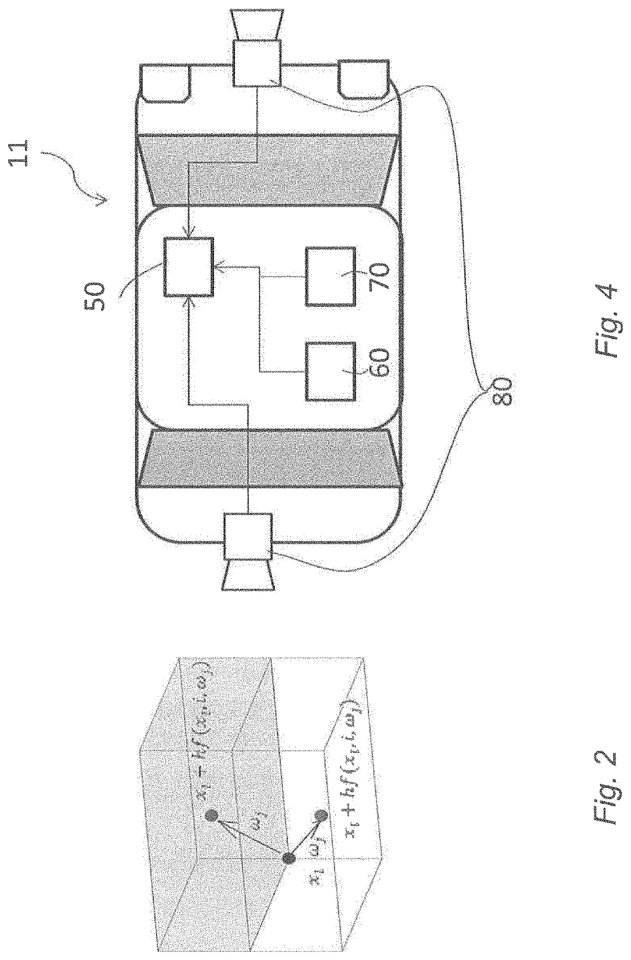 Path planning method for computing optimal parking maneuvers for road vehicles and corresponding system