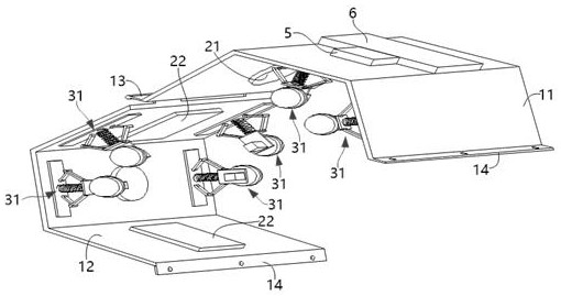 Movable pipeline damage detection device