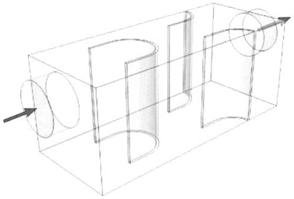 Circulating slurry-water separation system for seabed ore collection