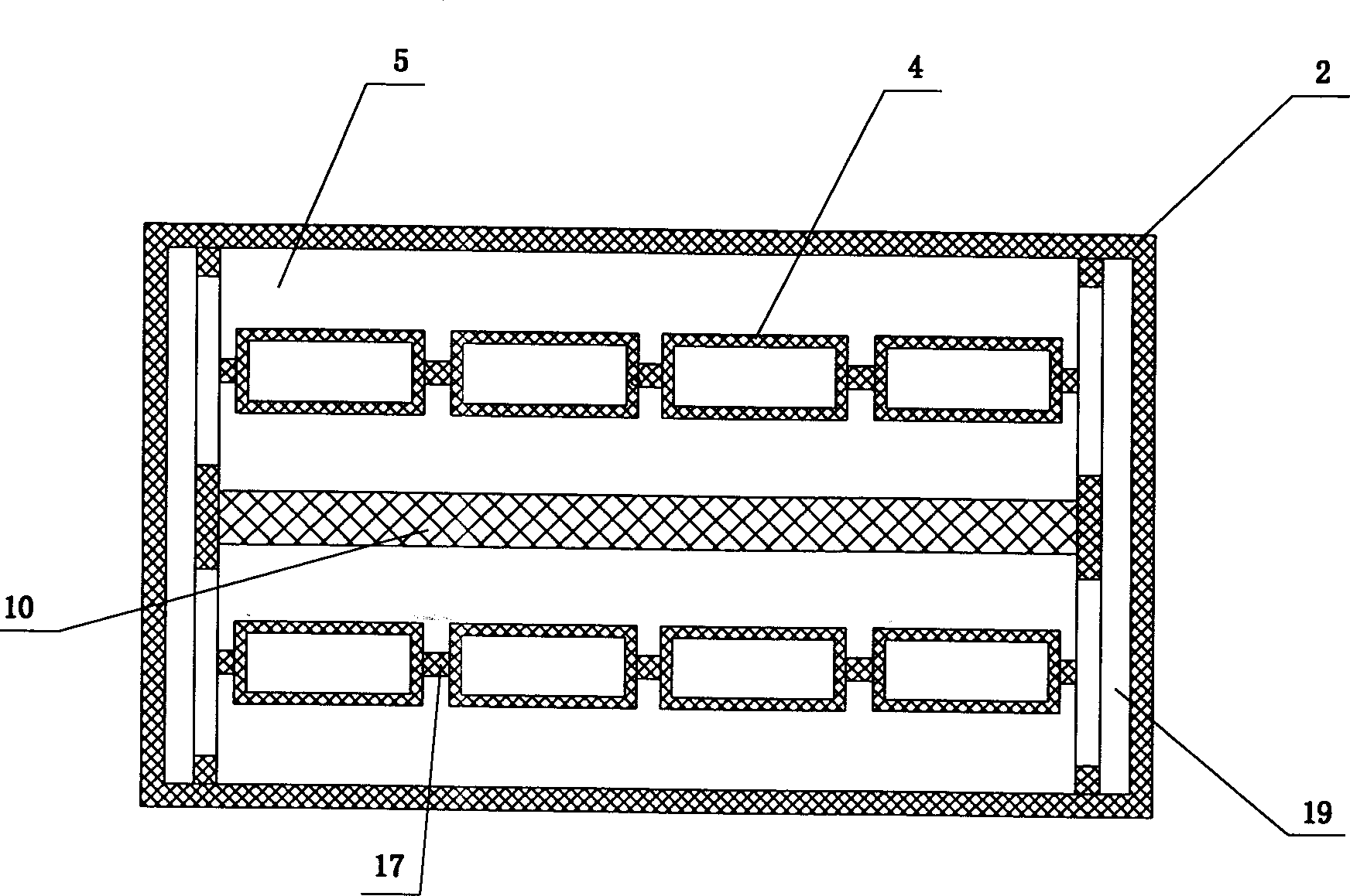 8-box 9-layer high-temp calciner