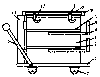 Feed additive raw material grading sieve storing device