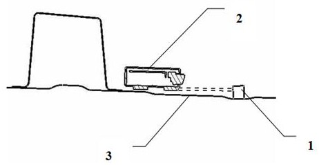 Active detection system and detection method for water inflow of vehicle