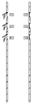 An aerobic-anoxic-anaerobic biochemical reactor and a method for continuously treating sewage