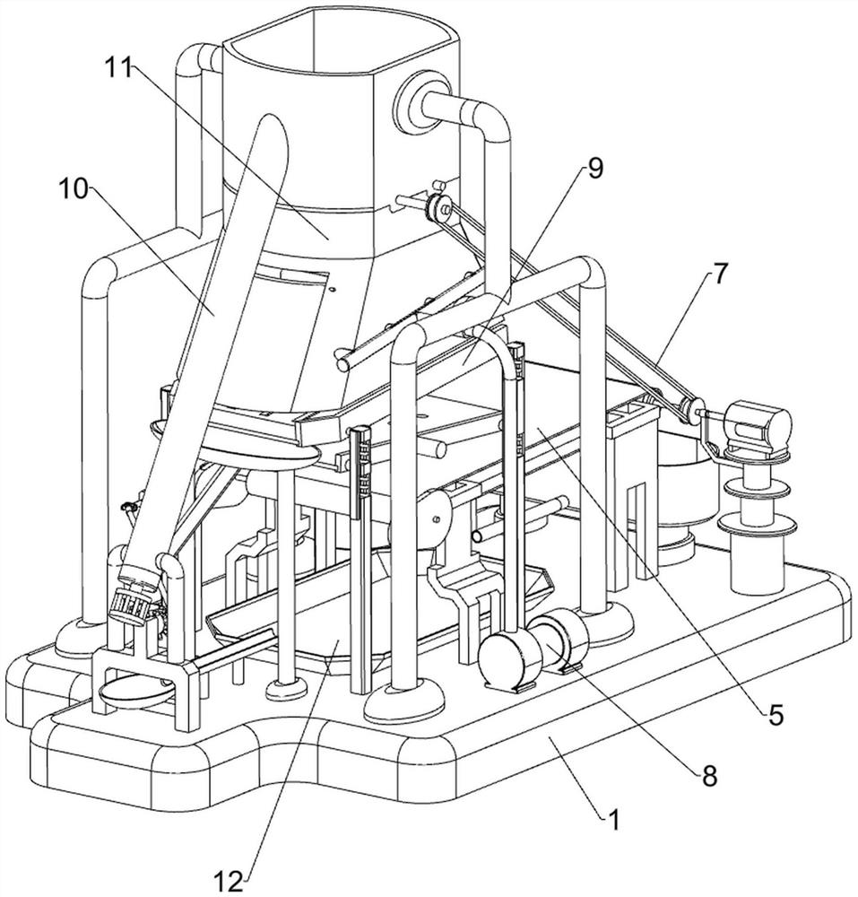 Collecting device used for disposable sterile double-cavity bronchial cannula