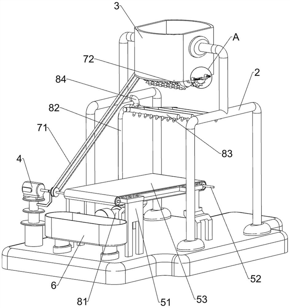 Collecting device used for disposable sterile double-cavity bronchial cannula