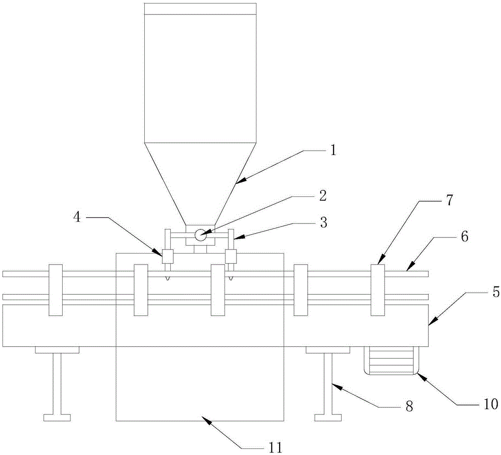 Paste filling machine