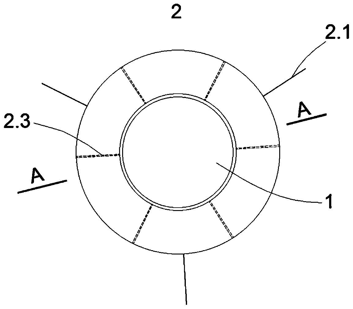 Mortar pumping system and pumping pipeline