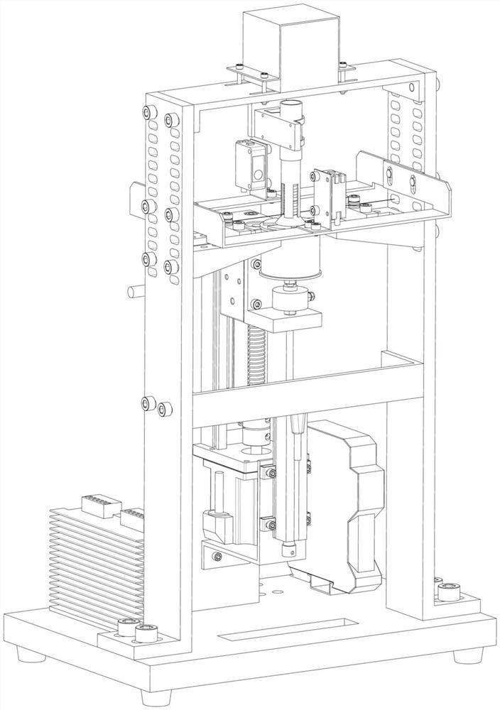 A self-sensing elastic energy storage and ejection release test device for superelastic memory alloy wire