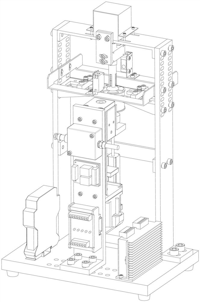 A self-sensing elastic energy storage and ejection release test device for superelastic memory alloy wire