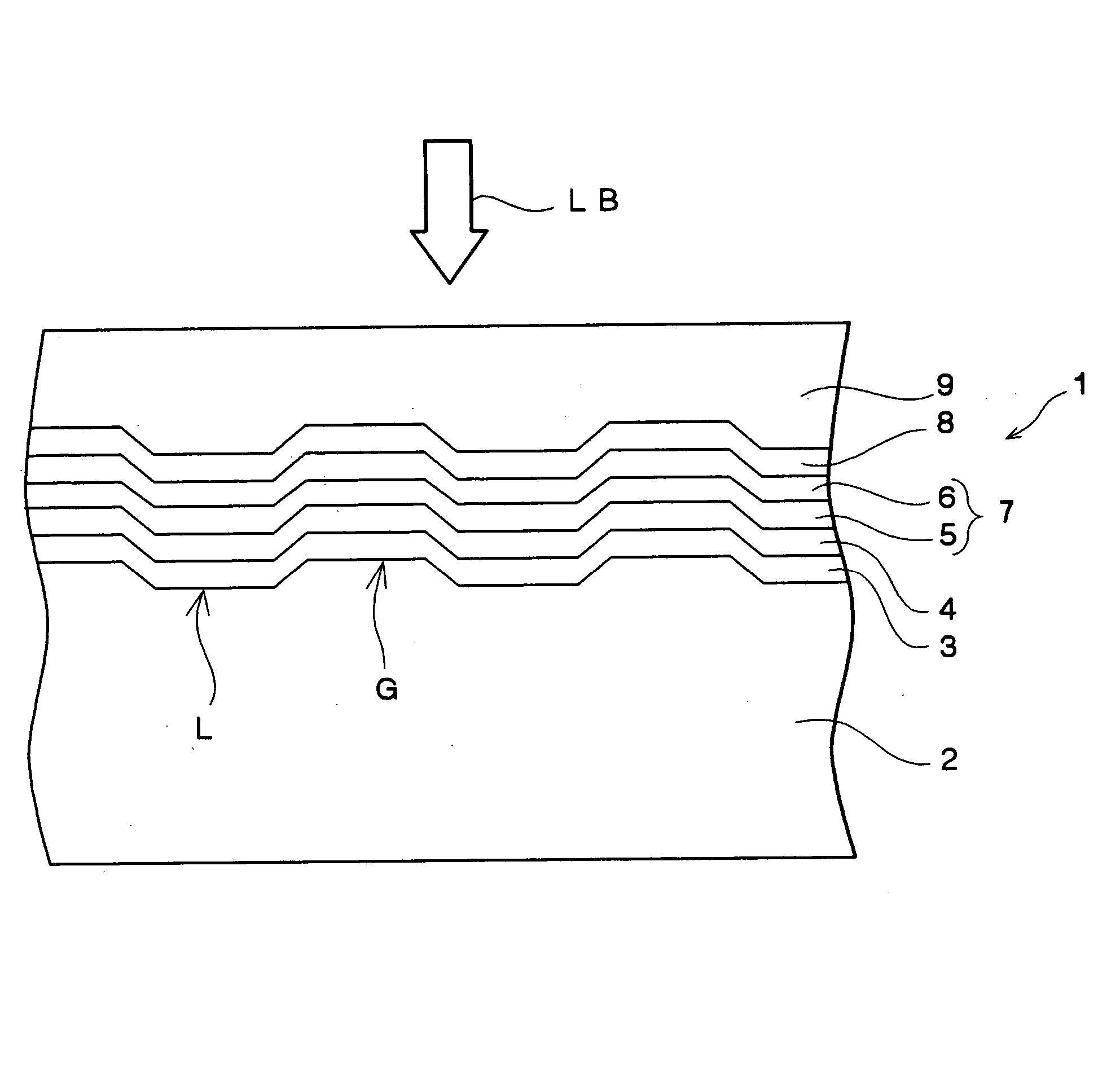 Optical recording disk