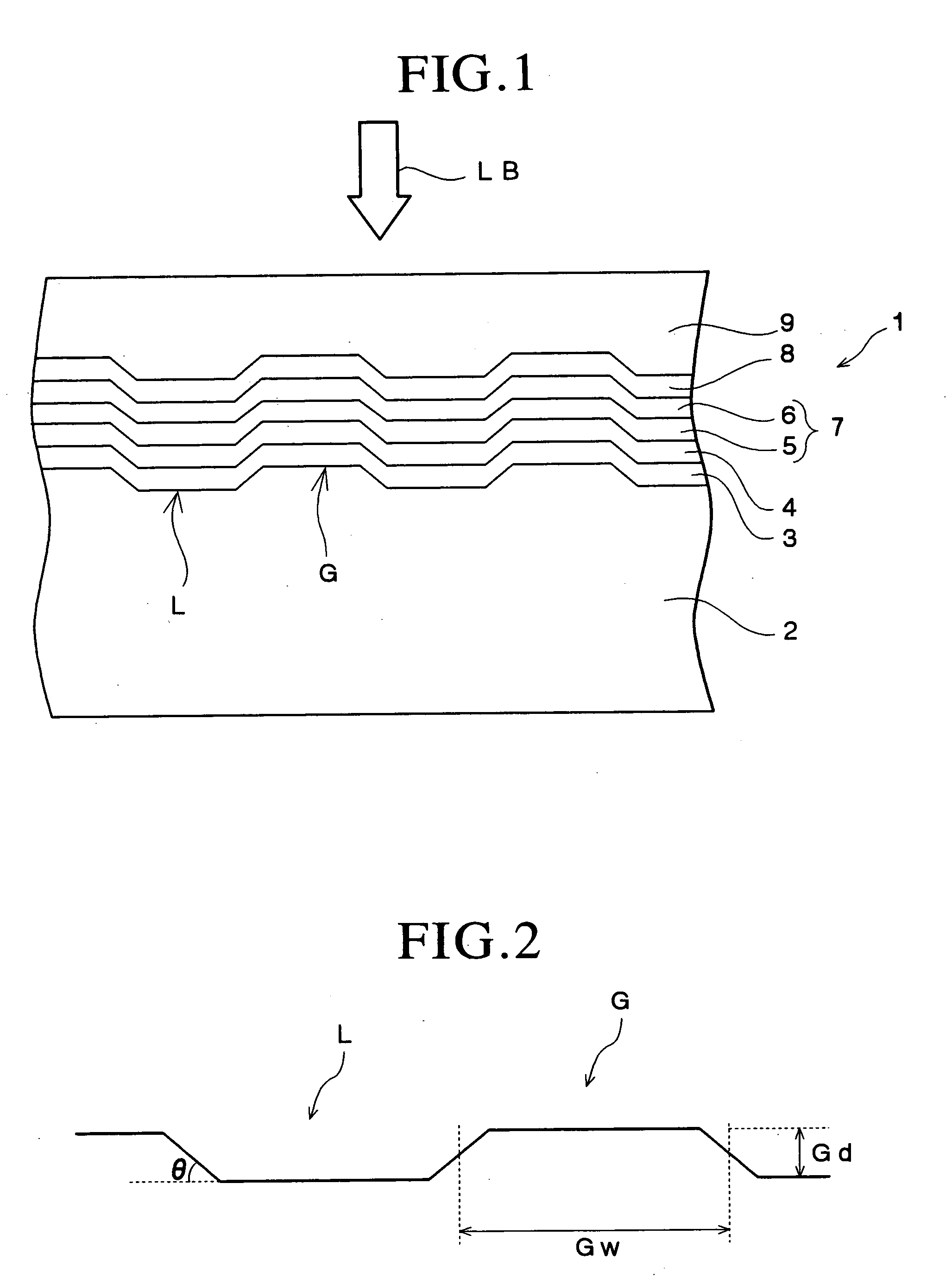 Optical recording disk