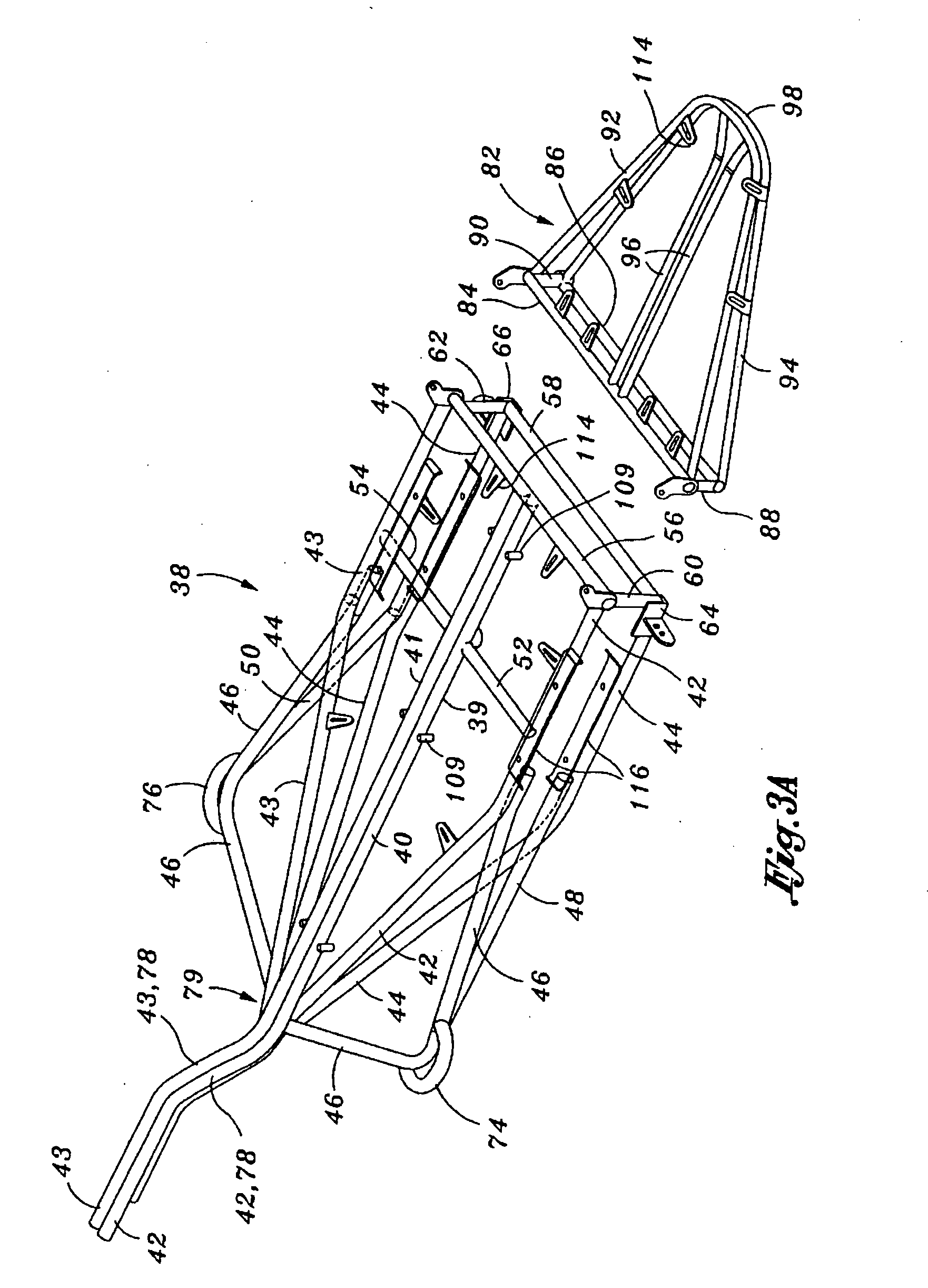 Vertically stowable modular multi-purpose trailer