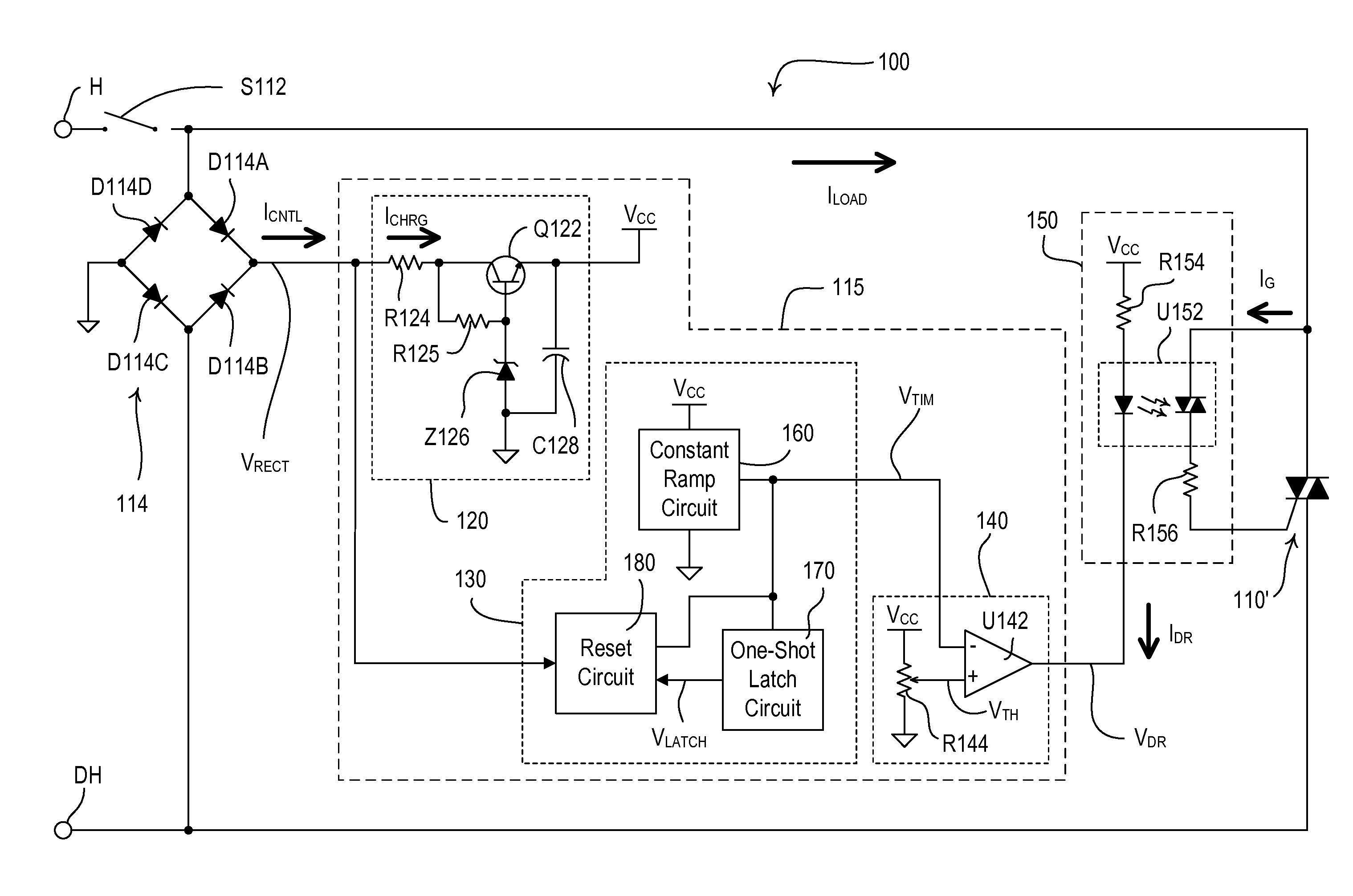 Two-wire load control device for low-power loads