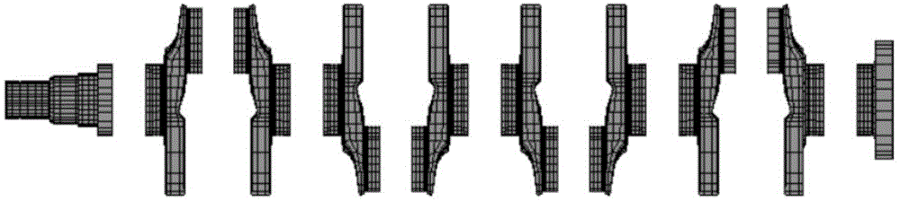 Crankshaft kinetic analysis method