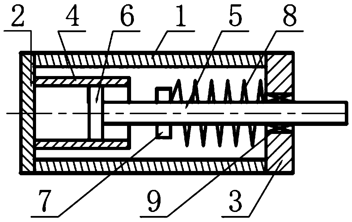 A Gas Linear Damping Constant Stiffness Vibration Isolator