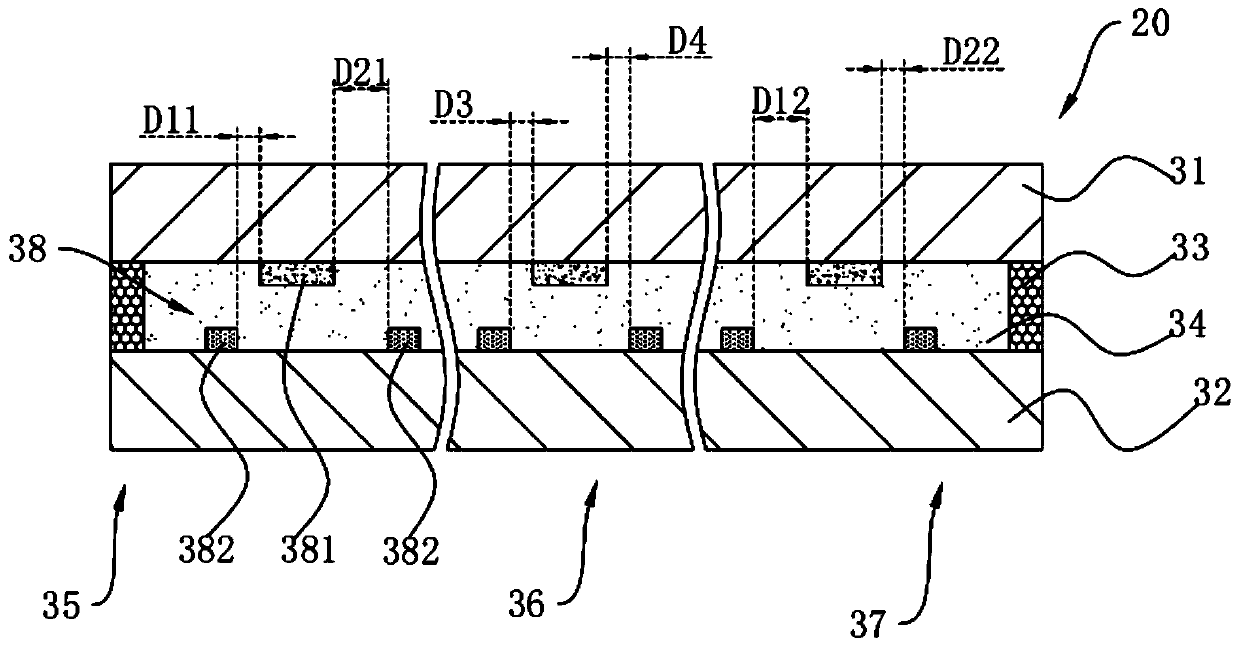 Curved surface display panel