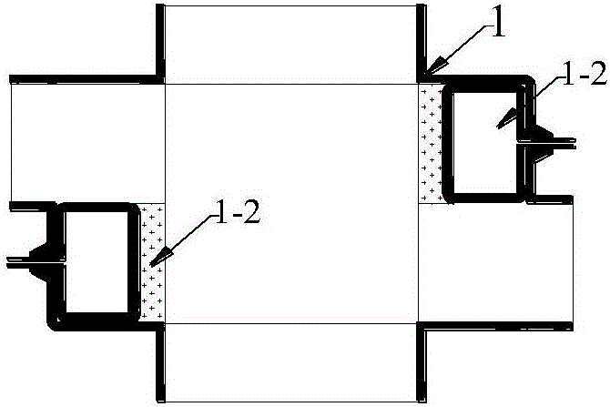 Sealing mechanism for rock mass shearing and seepage test and method thereof