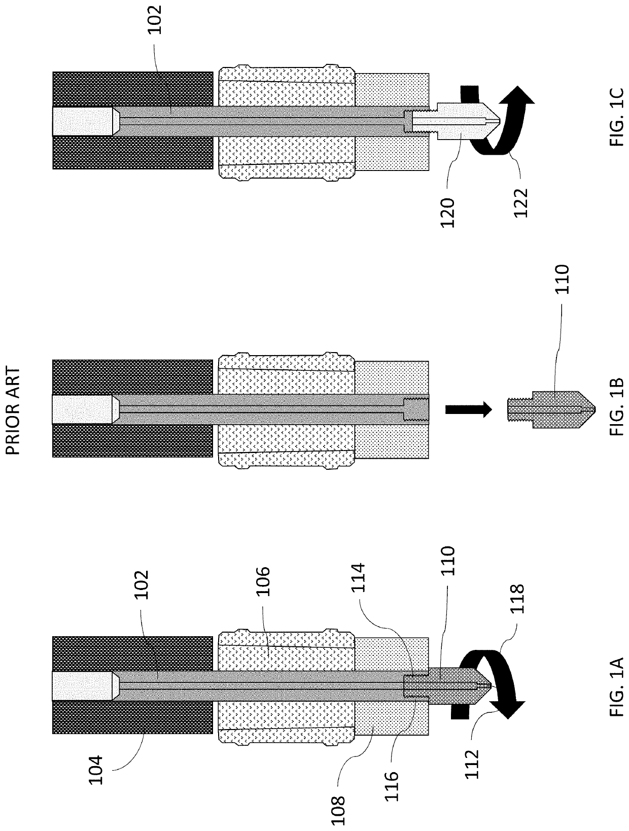 Quick-change fused filament fabrication nozzle assembly