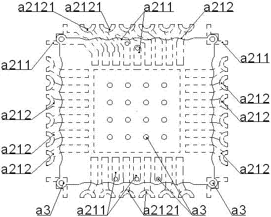 A miniaturized high-isolation ceramic packaging structure