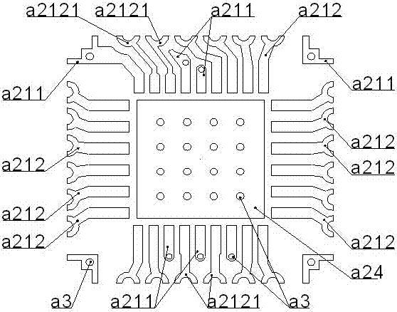 A miniaturized high-isolation ceramic packaging structure