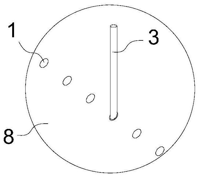 Air film hole positioning tool and machining method thereof and air film hole machining and detecting method