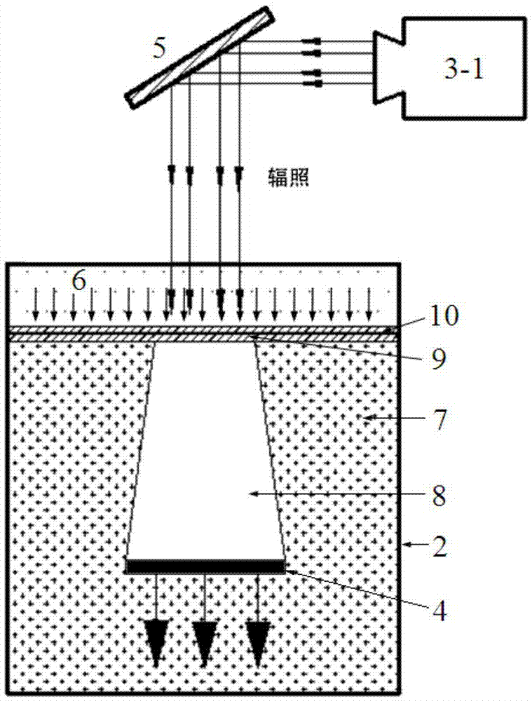 Continuous sinking-mode efficient 3D printing method and equipment