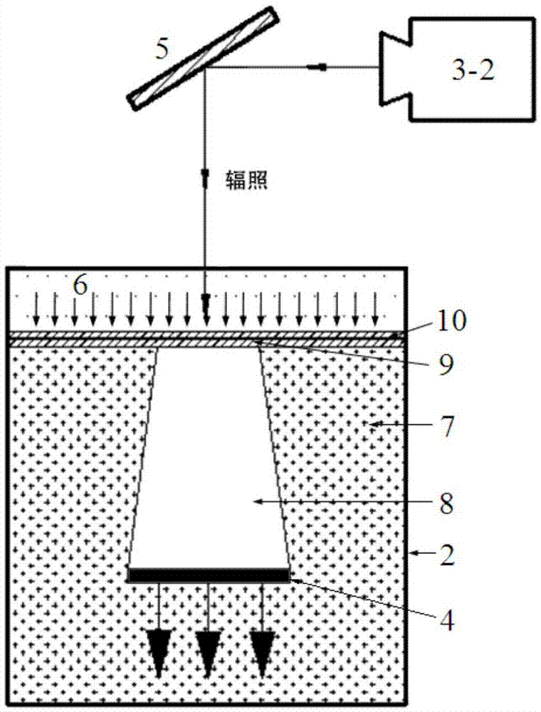 Continuous sinking-mode efficient 3D printing method and equipment