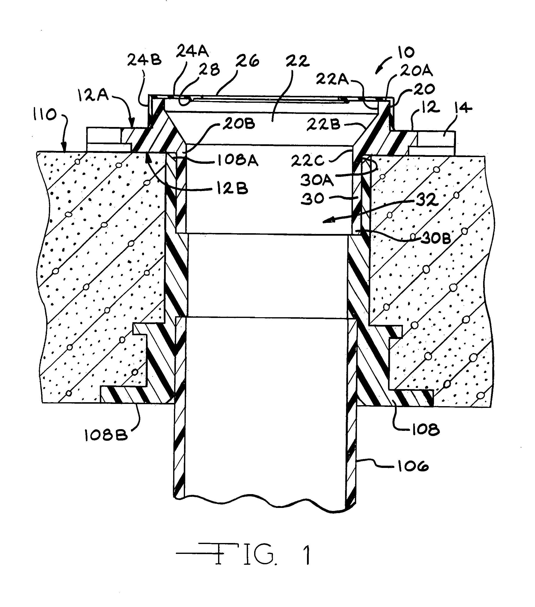 Toilet flange assembly