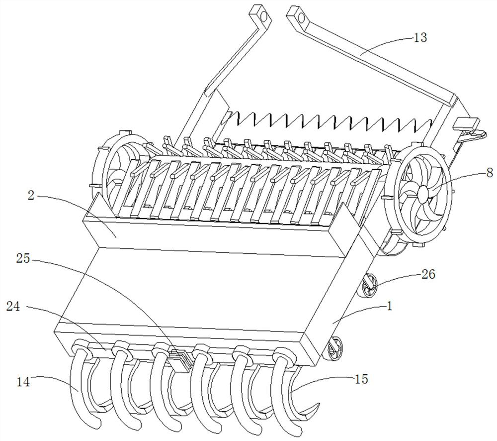 Farmland residual crop straw treatment equipment