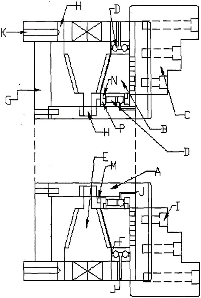 Wear-resistant high-precision self-centering chuck