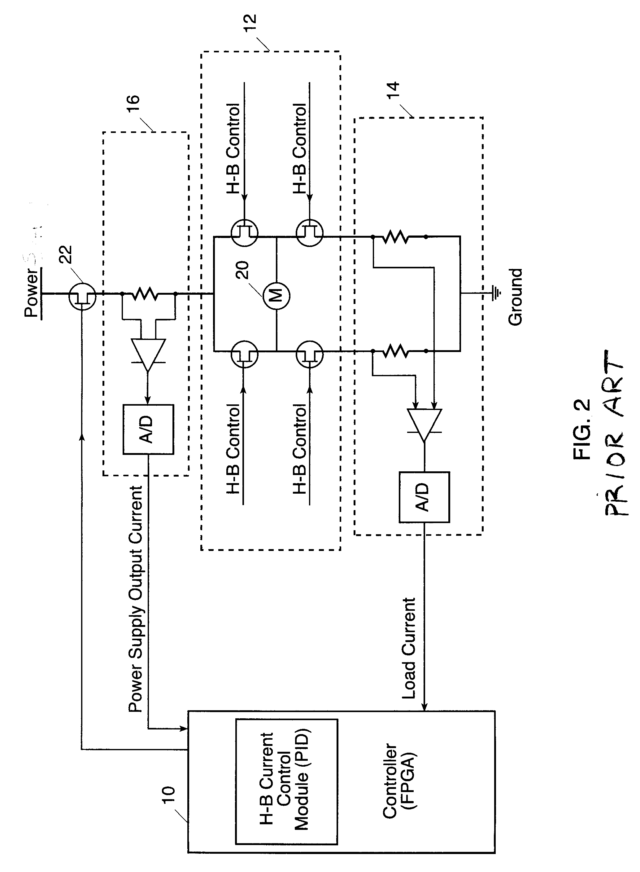 Apparatus and method for current control in h-bridge load drivers