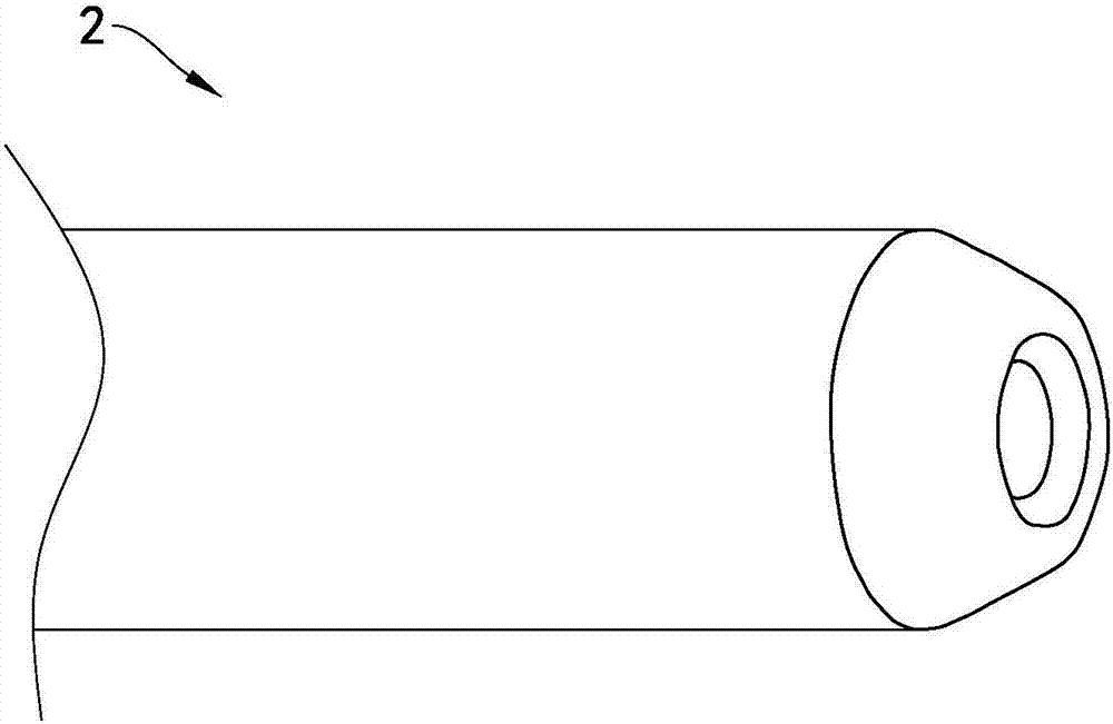 Medial handle, trephining system and operation method thereof