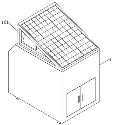 Solar soil collection and analysis equipment for ecological agriculture