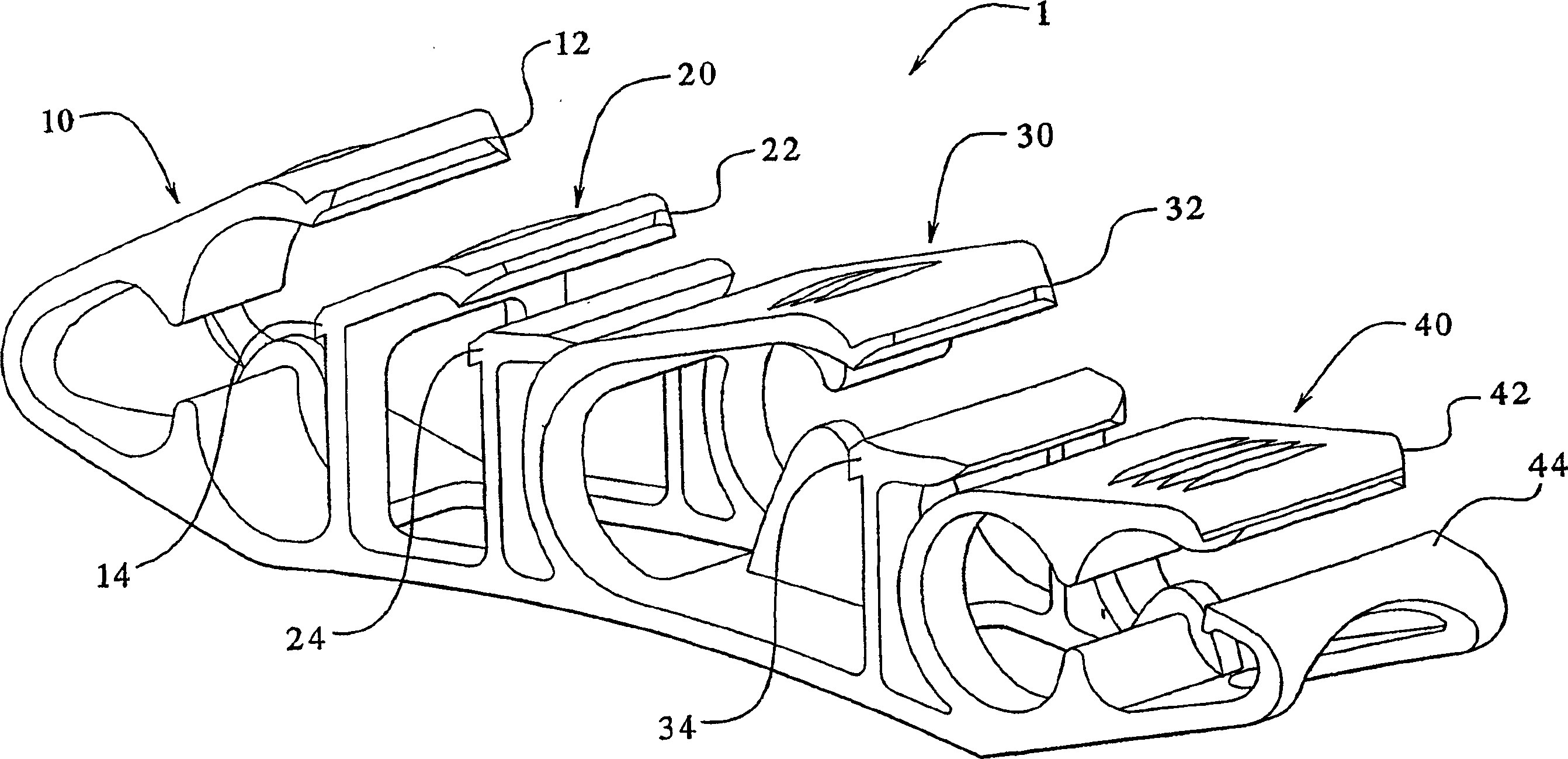 Clamp device, method and system for exchanging a solution
