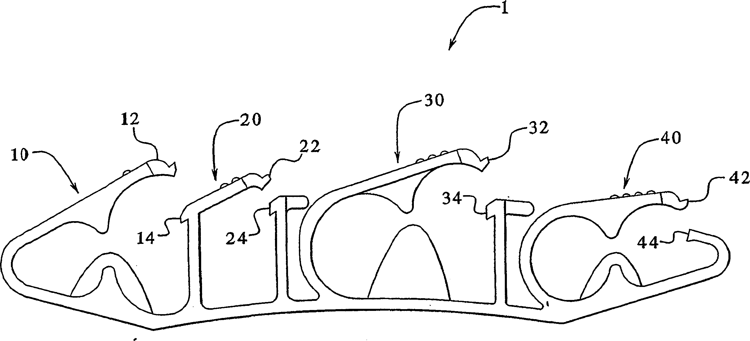 Clamp device, method and system for exchanging a solution