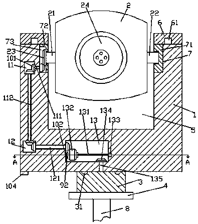 Bridge monitoring equipment convenient to debug