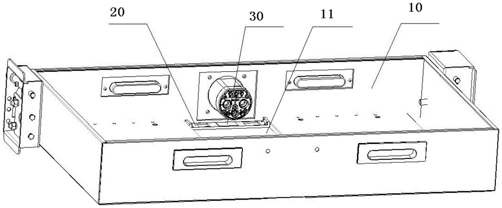 A battery box for battery replacement of electric vehicles that can be precisely positioned