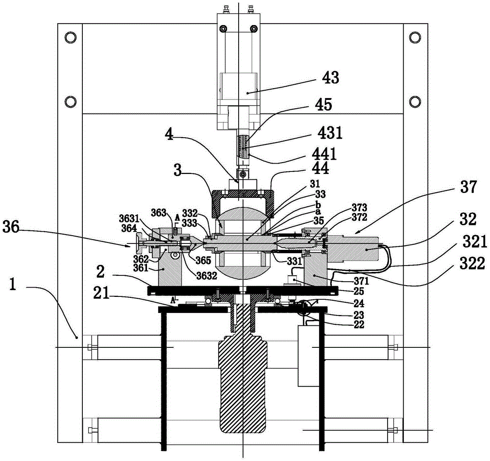 Ball lapping machine