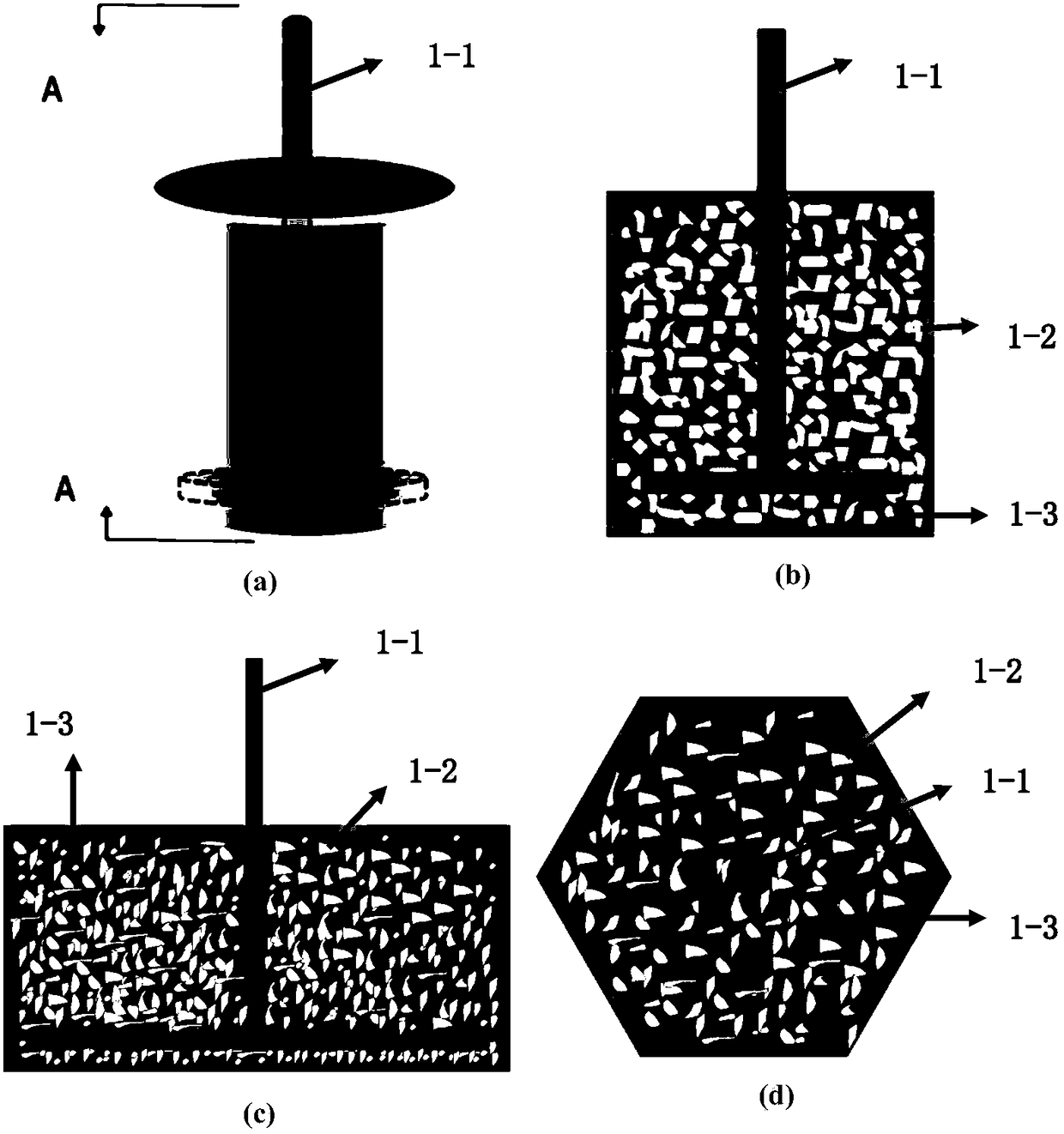 High-abrasion-resistant metal ceramic composite roller sleeve and preparation method thereof