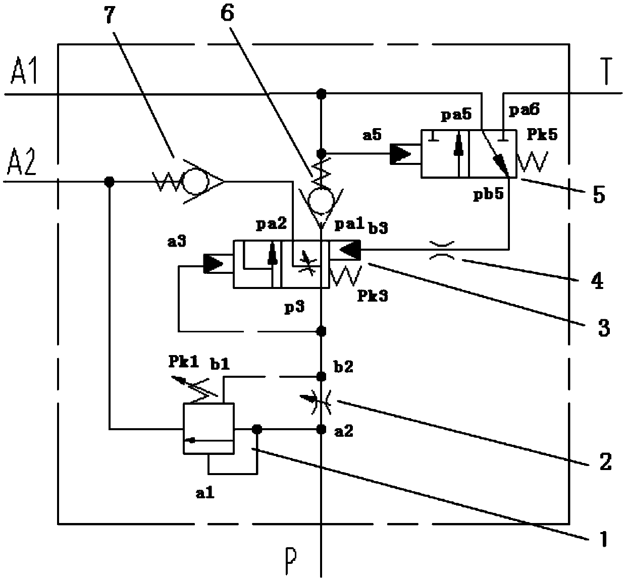 Flow divider priority valve