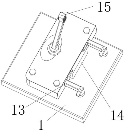 Fixing device for medical square tube instrument machining