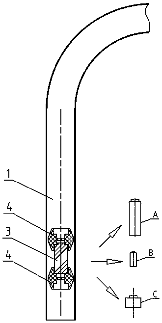 A material pneumatic conveying system driven by a multi-piston sheath