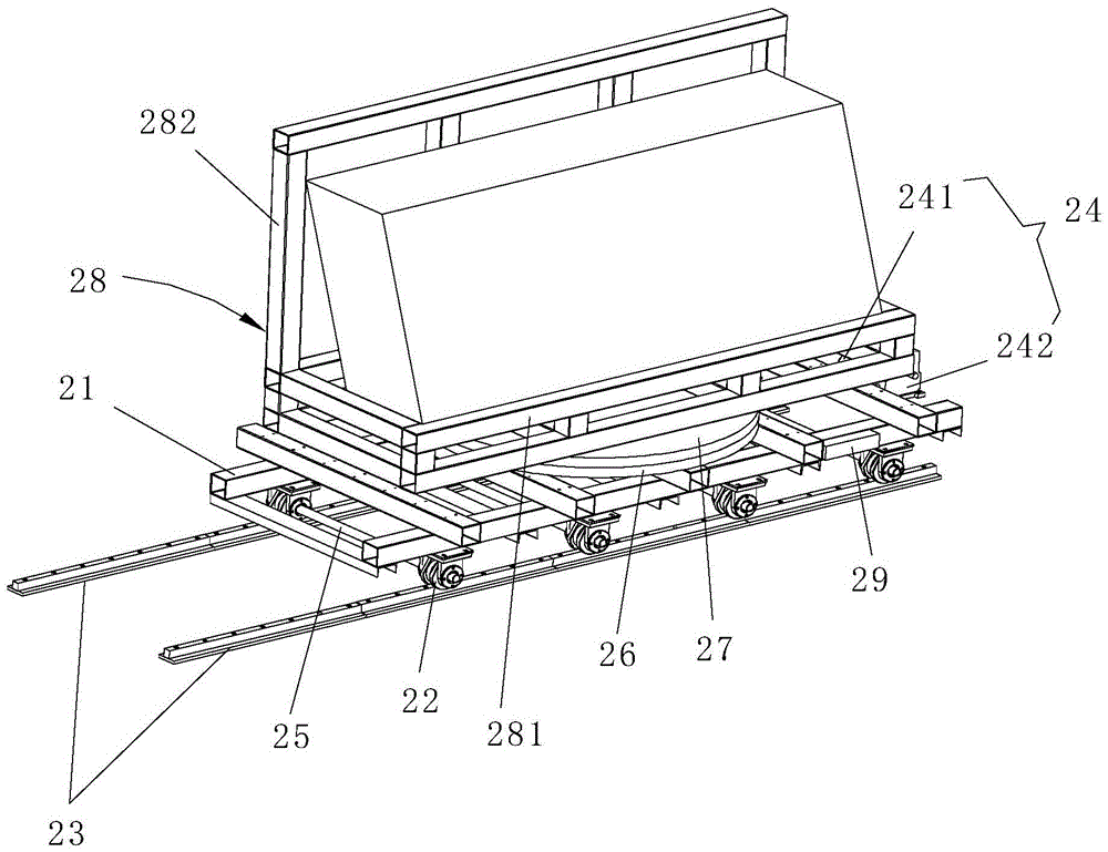 Flat-plate collector double-group slope type semi-automatic cover plate assembly machine