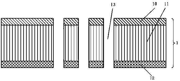 A solid nanoporous structure