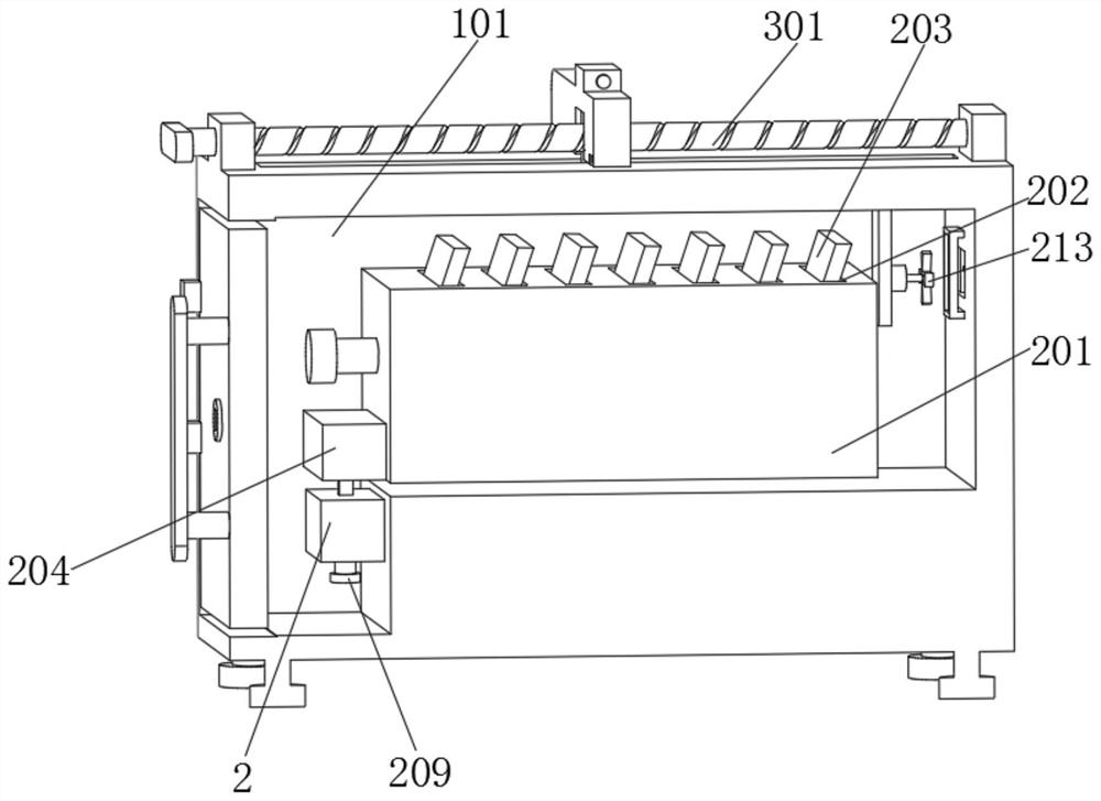 Slice storage device for tumor detection experiment