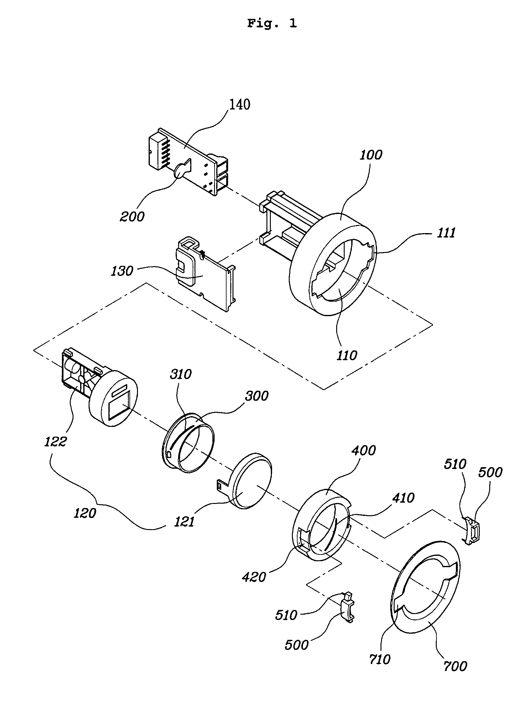 Starting button apparatus for vehicle