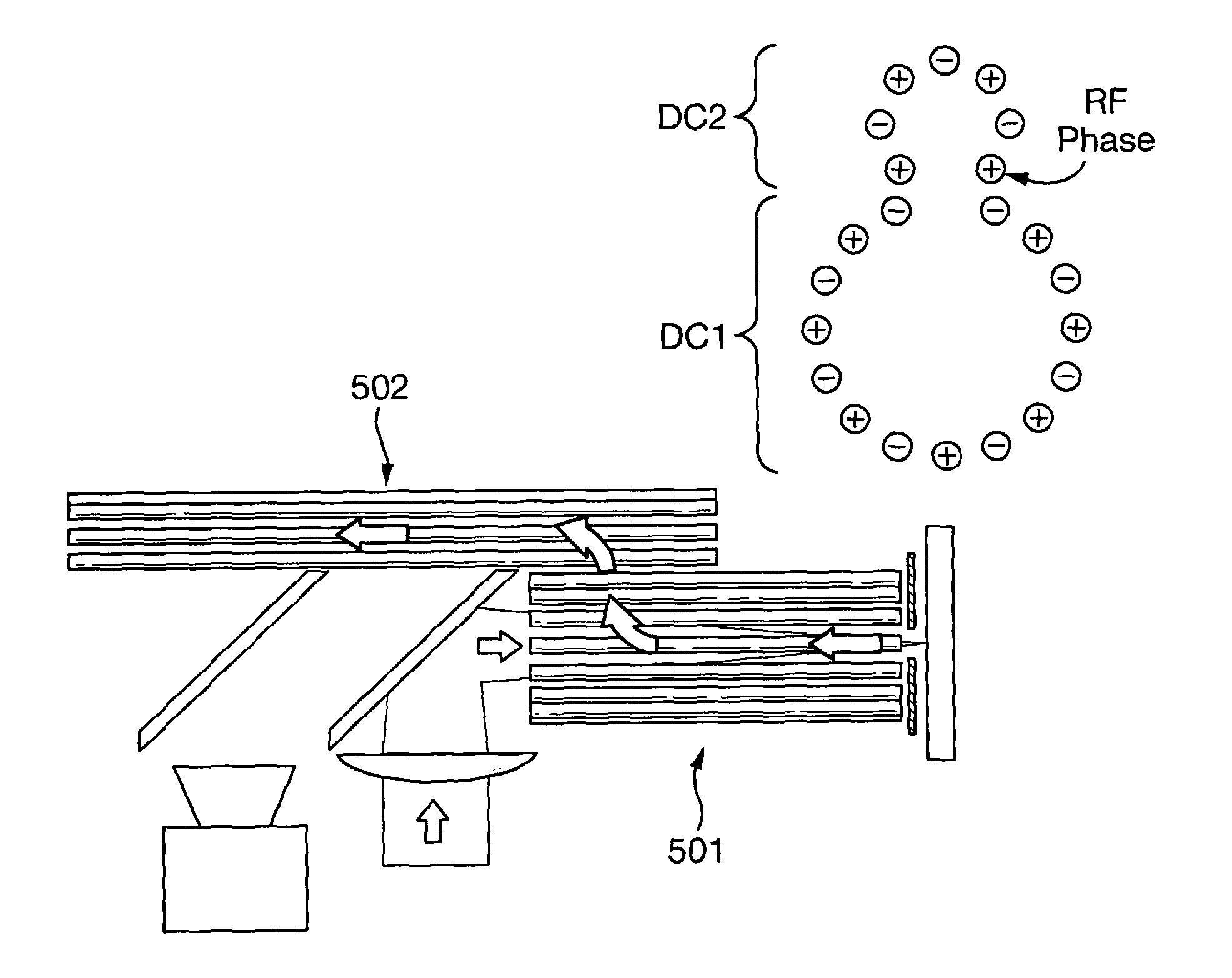 Ion Guide Coupled to MALDI Ion Source