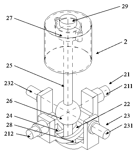 2-DOF (Degree of Freedom) robot remote operation device with force immediacy