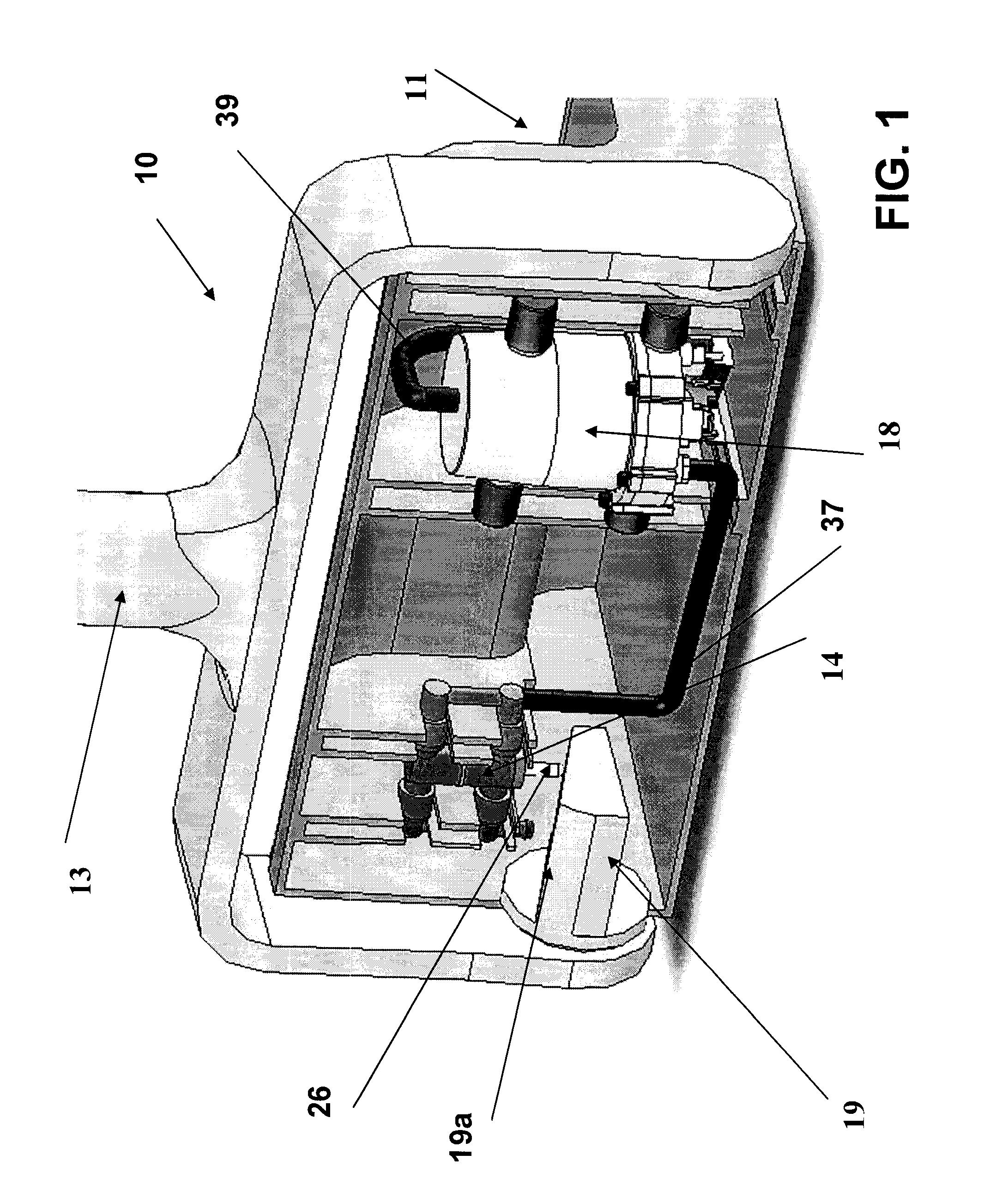 Actuator for steam mop