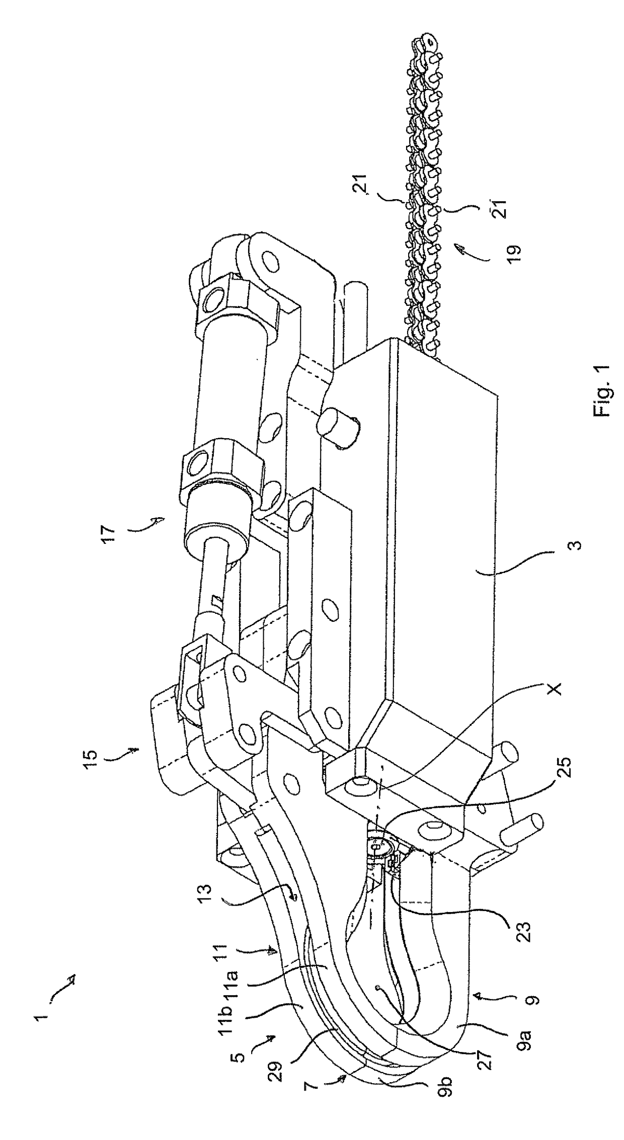 Device and method for automatically twisting metal wires, in particular for connecting adjacent, preferably mutually intersecting structure elements